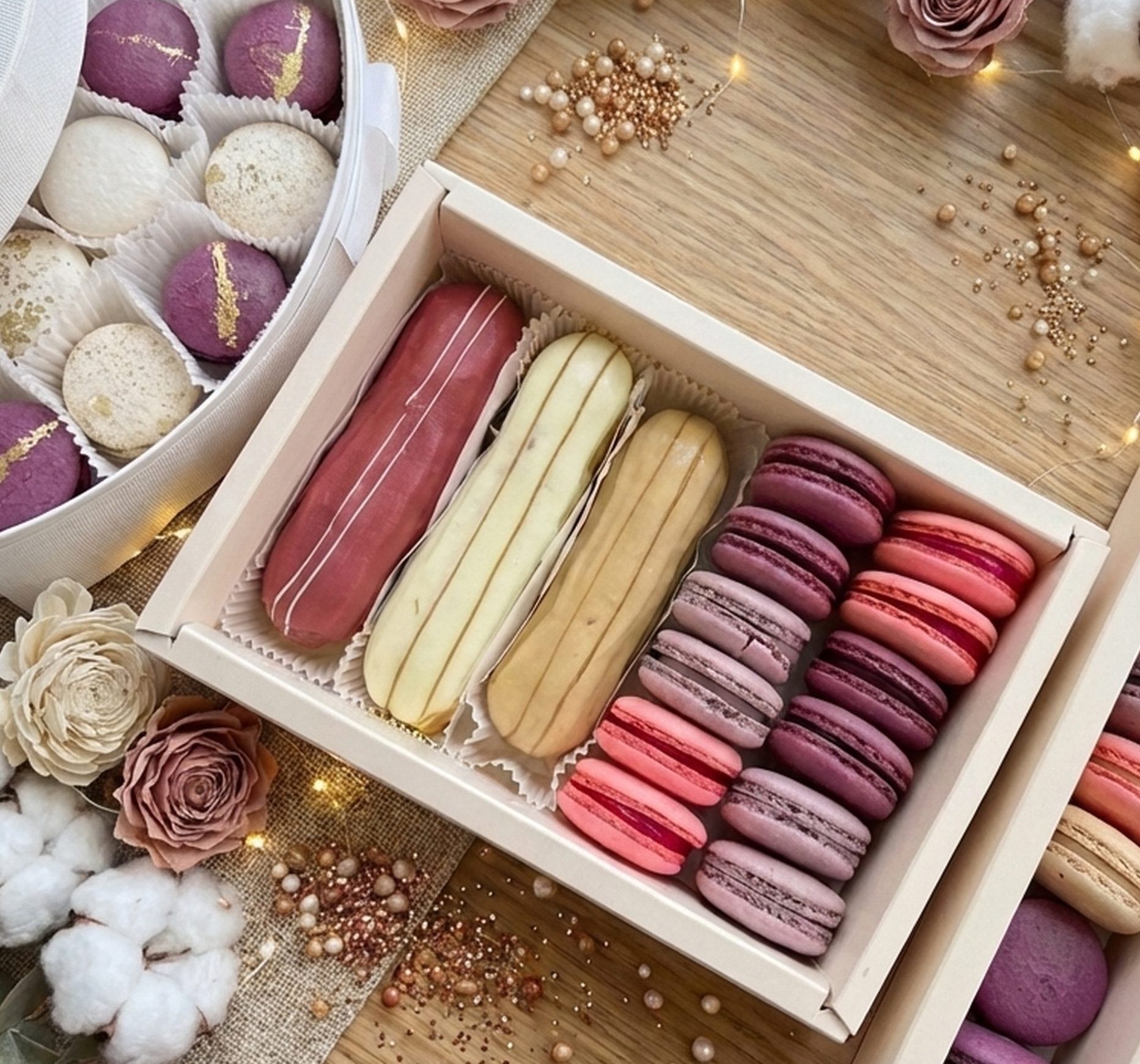 Набор "Ягодное настроение" с эклерами