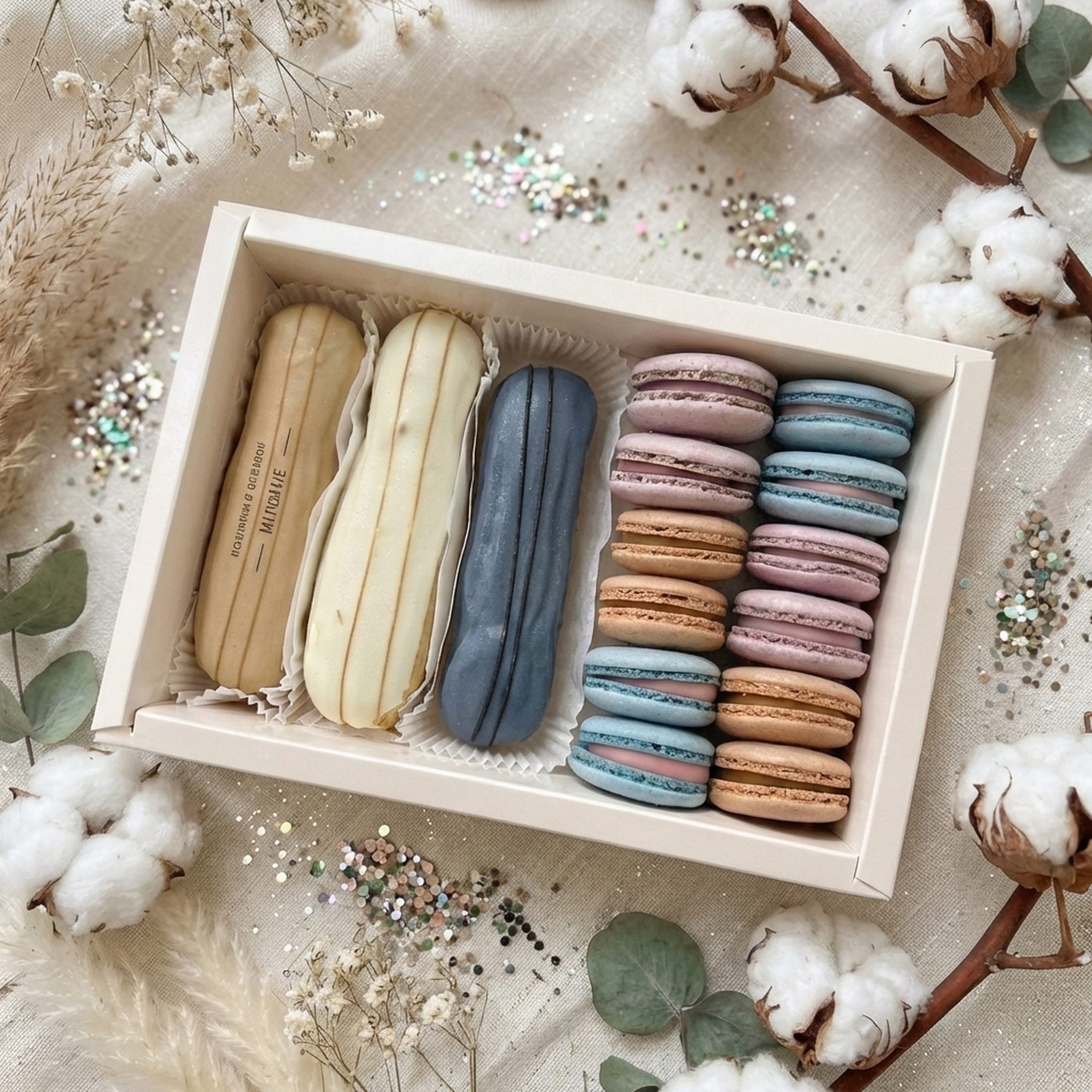 Набор "Зефирное настроение" с эклерами