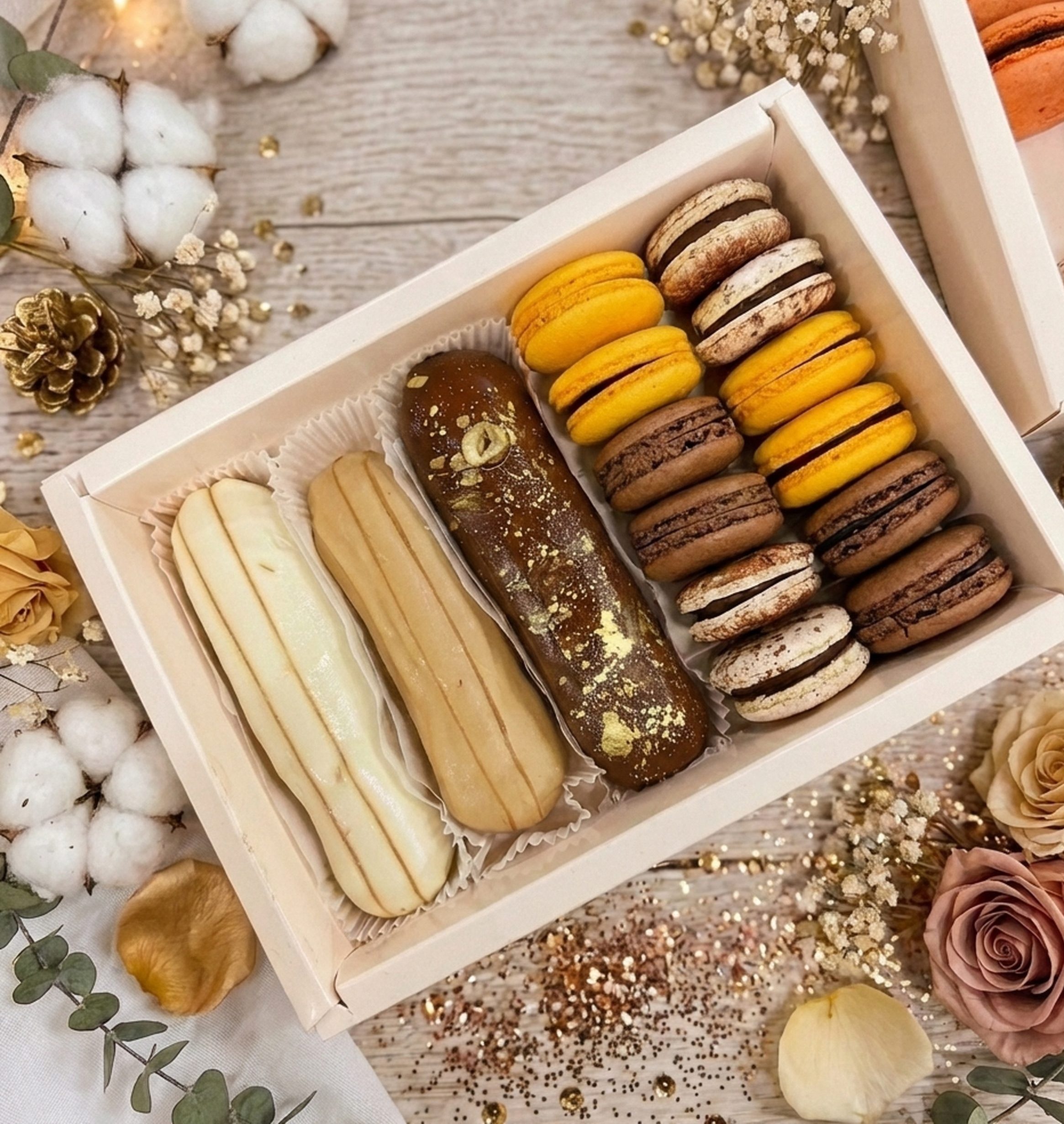 Набор "Шоколадное настроение" с эклерами